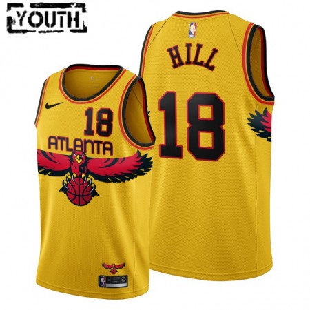 Maillot Basket Atlanta Hawks Solomon Hill 18 Nike 2021-22 City Edition Throwback 90s Swingman - Enfant
